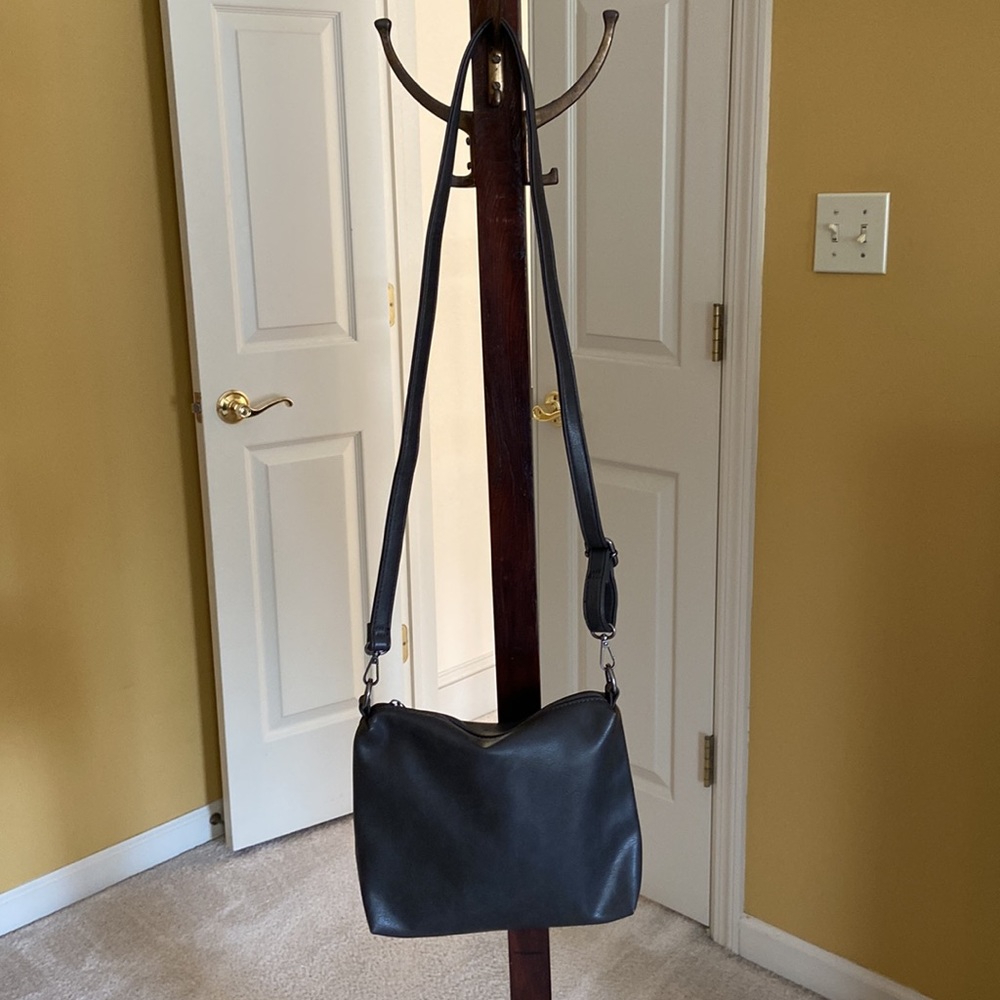 Charcoal Crossbody Bag